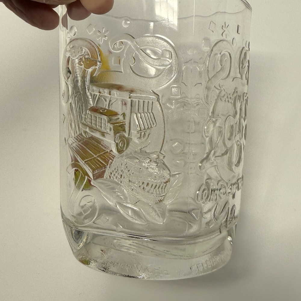 McDonalds Mickey Walt Disney World Animal Kingdom Vintage 2000 Drinking Glass - Picture 7 of 12
